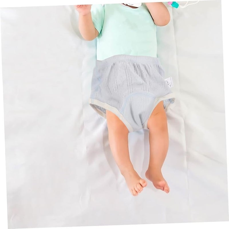 سراويل تدريب قطنية للأولاد 2 قطعة حفاضات تدريب على استخدام المرحاض قابلة للتنفس مقاس 29x20x1 سم - Image 3